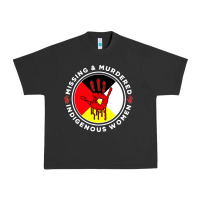 Pigment Black MMIW Missing & Murdered Indigenous Women Medicine wheel mmiw Urban Heavy Tee - trangStudio