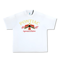 White Pontiac 1967   Classic Look style  14265 Urban Heavy Tee - trangStudio