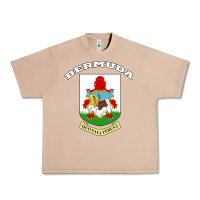 Burro Bermuda Coat of Arms Souvenir Gift Flag Bermudian Urban Heavy Tee - trangStudio