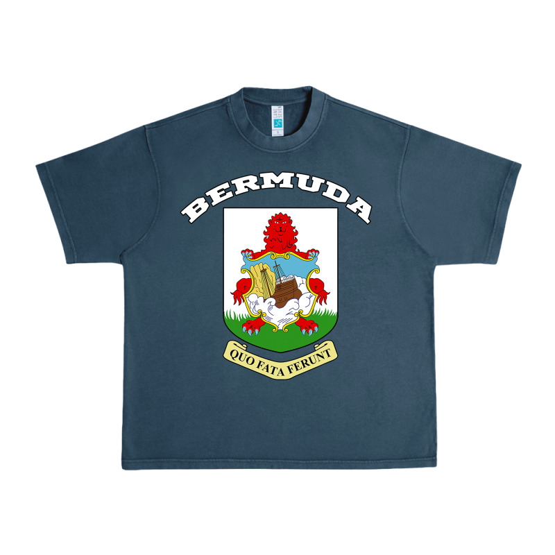 Bermuda Coat Of Arms Souvenir Gift Flag Bermudian Urban Heavy Tee by trangStudio | Teevron