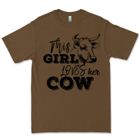 Cacao This Girl Loves Her Cow Premium Tee - Bettercallsaul