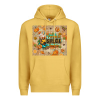 Antique Gold Pumpkin spice junkie Premium Hoodie - RanaPortraitStore