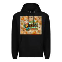 Black Pumpkin spice junkie Premium Hoodie - RanaPortraitStore