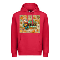 Cardinal Pumpkin spice junkie Premium Hoodie - RanaPortraitStore