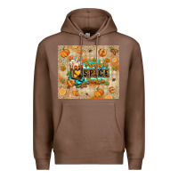Chestnut Pumpkin spice junkie Premium Hoodie - RanaPortraitStore