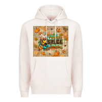Pale Pink Pumpkin spice junkie Premium Hoodie - RanaPortraitStore