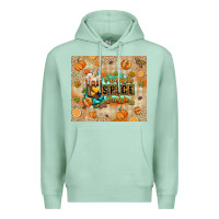 Seafoam Pumpkin spice junkie Premium Hoodie - RanaPortraitStore