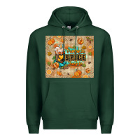 Sports Green Pumpkin spice junkie Premium Hoodie - RanaPortraitStore