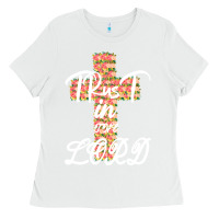 White Trust In The Lord Ladies Tee - Bettercallsaul