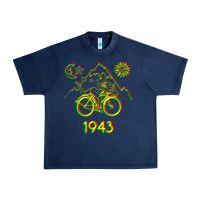 Navy Bicycle Day 1943 LSD Acid Hofmann Trip Urban Heavy Tee - trangStudio