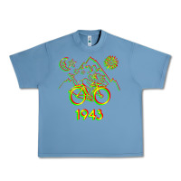 Pebble Blue Bicycle Day 1943 LSD Acid Hofmann Trip Urban Heavy Tee - trangStudio