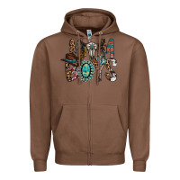 Chestnut mom of boys Zipper Hoodie - RacoonDesign