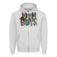 Dove Grey mom of boys Zipper Hoodie - RacoonDesign