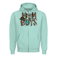 Seafoam mom of boys Zipper Hoodie - RacoonDesign