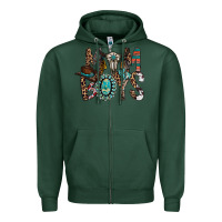 Sports Green mom of boys Zipper Hoodie - RacoonDesign