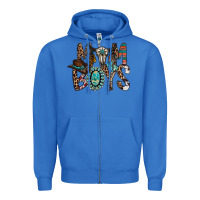 True Royal mom of boys Zipper Hoodie - RacoonDesign