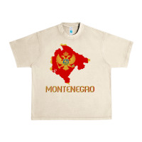 Sandshell Montenegrin Flag  Montenegro Urban Heavy Tee - trangStudio