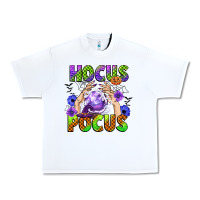 White hocus pocus Urban Heavy Tee - CowGirlArtShop