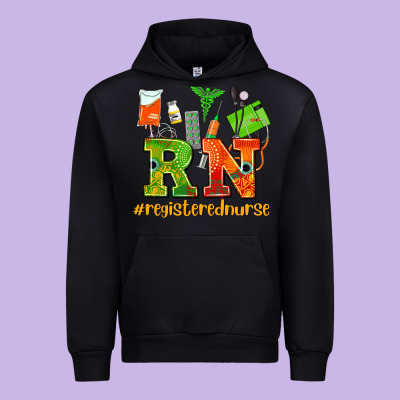 Registered Nurse Juneteenth Urban Hoodie Designed By Adodesignshop