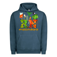 Pigment Midnight Navy registered nurse juneteenth Urban Hoodie - AdoDesignShop