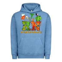 Pigment Pebble Blue registered nurse juneteenth Urban Hoodie - AdoDesignShop