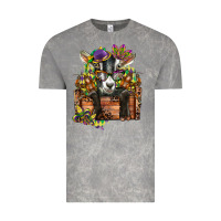 Cloud Rock mardi gras goat Vintage Tee - CowGirlArtShop