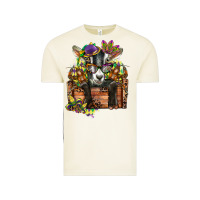 Vintage Arctic mardi gras goat Vintage Tee - CowGirlArtShop