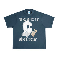 Midnight Navy ghost writer ghoul author halloween trick or treat novelist t shirt Urban Heavy Tee - trangStudio