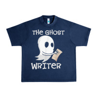 Navy ghost writer ghoul author halloween trick or treat novelist t shirt Urban Heavy Tee - trangStudio