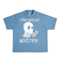 Pebble Blue ghost writer ghoul author halloween trick or treat novelist t shirt Urban Heavy Tee - trangStudio