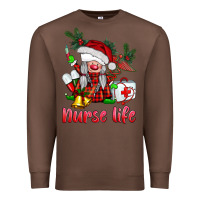 Chestnut christmas nurse life gnome Premium Sweatshirt - BarkalooDesign