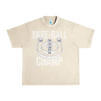 Sandshell Distressed Skeeball - Skee-ball Champ - Traveling Carnival Urban Heavy Tee - trangStudio