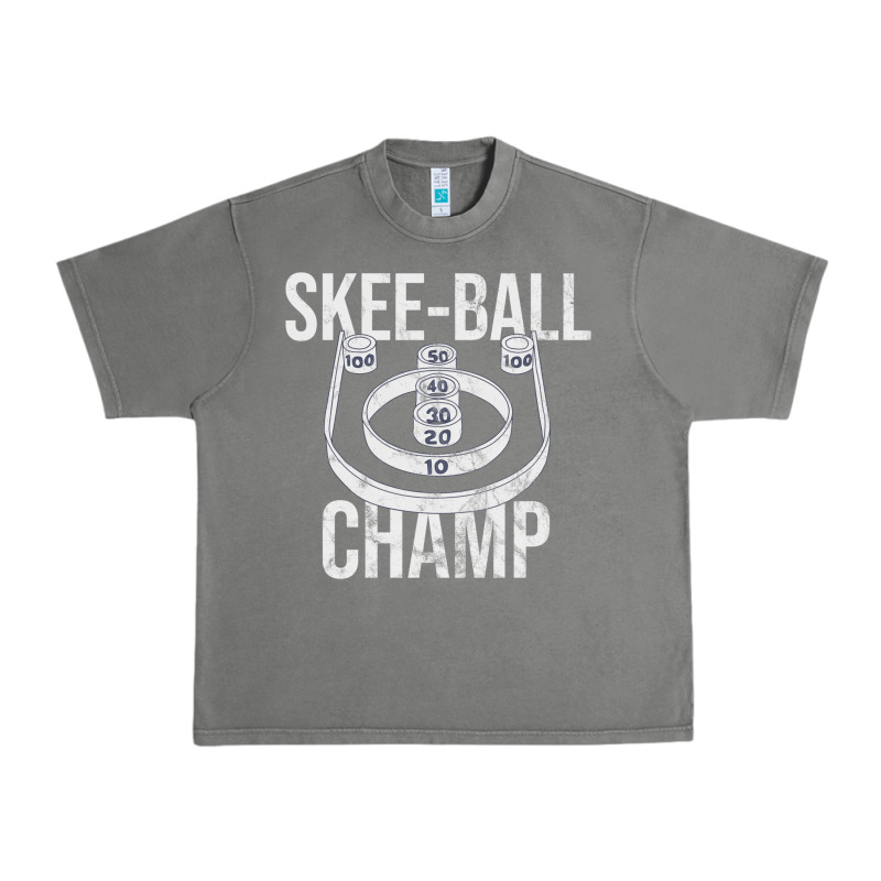 Distressed Skeeball - Skee-ball Champ - Traveling Carnival Urban Heavy Tee by trangStudio | Teevron