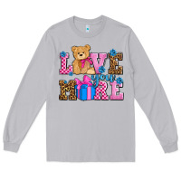 Moon Dust love you more olivia Long Sleeve Tee - OliviaCreatesArt