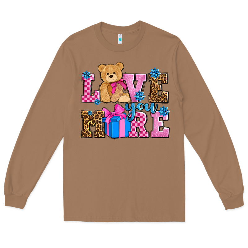 Love You More Olivia Long Sleeve Tee by OliviaCreatesArt | Teevron