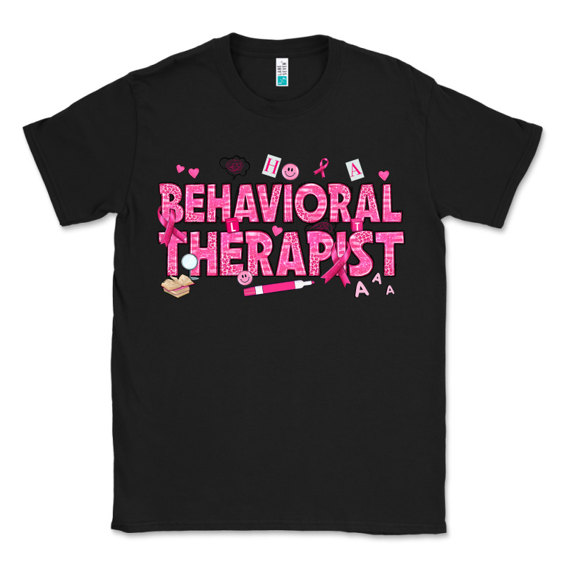 Breast Cancer Behavioral Therapist Classic Tee by texasbilliewilder | Teevron