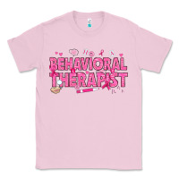 Bubblegum Pink Breast Cancer behavioral therapist Classic Tee - texasbilliewilder