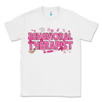 White Breast Cancer behavioral therapist Classic Tee - texasbilliewilder