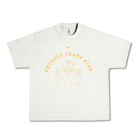 Pistachio Protect Trans Kids Urban Heavy Tee - trangStudio