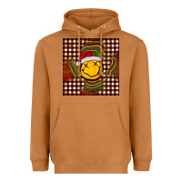 Meerkat Christmas smiley face Heavyweight Hoodie - BarkalooDesign