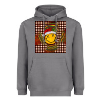 Storm Christmas smiley face Heavyweight Hoodie - BarkalooDesign