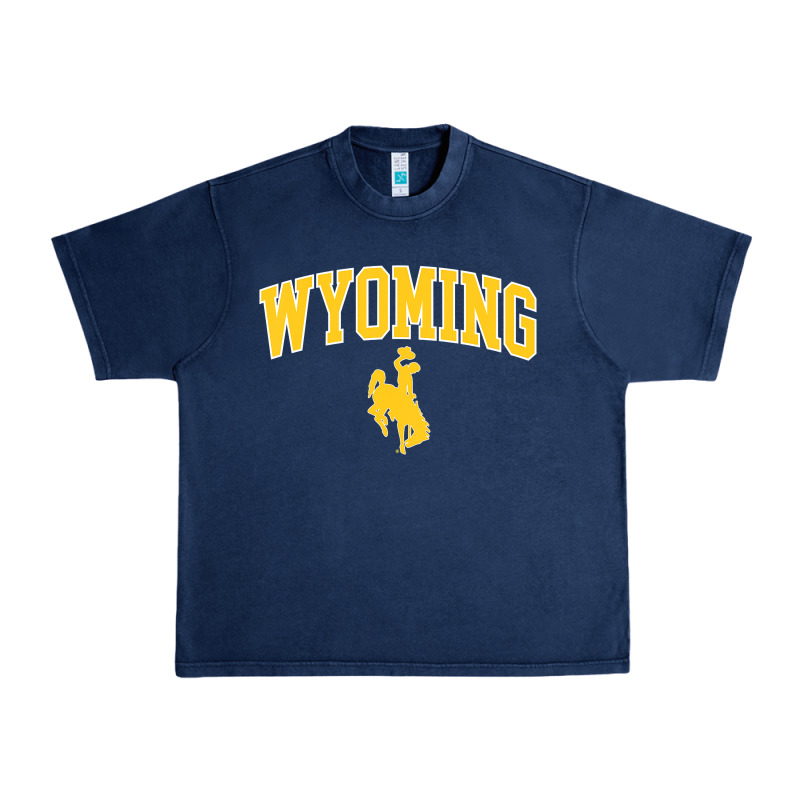 Kids Wyoming Cowboys Apparel Fan Favorite Brown Arch Urban Heavy Tee by trangStudio | Teevron