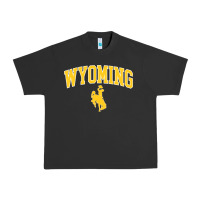 Pigment Black Kids Wyoming Cowboys Apparel Fan Favorite Brown Arch Urban Heavy Tee - trangStudio