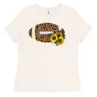 Bone Leopard Print Footbal Ladies Tee - Bettercallsaul
