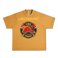 Peanut Butter fire rescue lieutenant department  for firefighters Urban Heavy Tee - trangStudio
