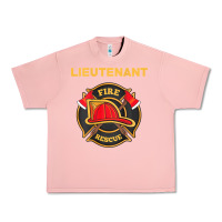 Salmon fire rescue lieutenant department  for firefighters Urban Heavy Tee - trangStudio