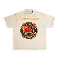 Sandshell fire rescue lieutenant department  for firefighters Urban Heavy Tee - trangStudio