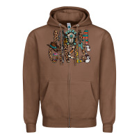 Chestnut mom of girls Zipper Hoodie - RacoonDesign