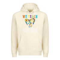 Sandshell Autism Awareness Teacher Premium Hoodie - CowhideDigitalArt
