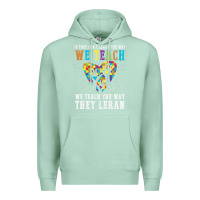 Seafoam Autism Awareness Teacher Premium Hoodie - CowhideDigitalArt